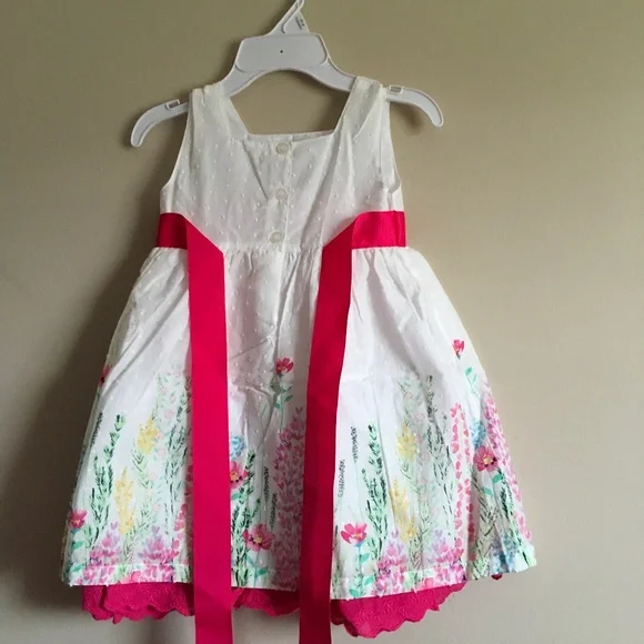 Blueberries Boulevard 2 pieces Shrug &  Dress Set Toddler Girl size 4T. - Picture 4 of 14